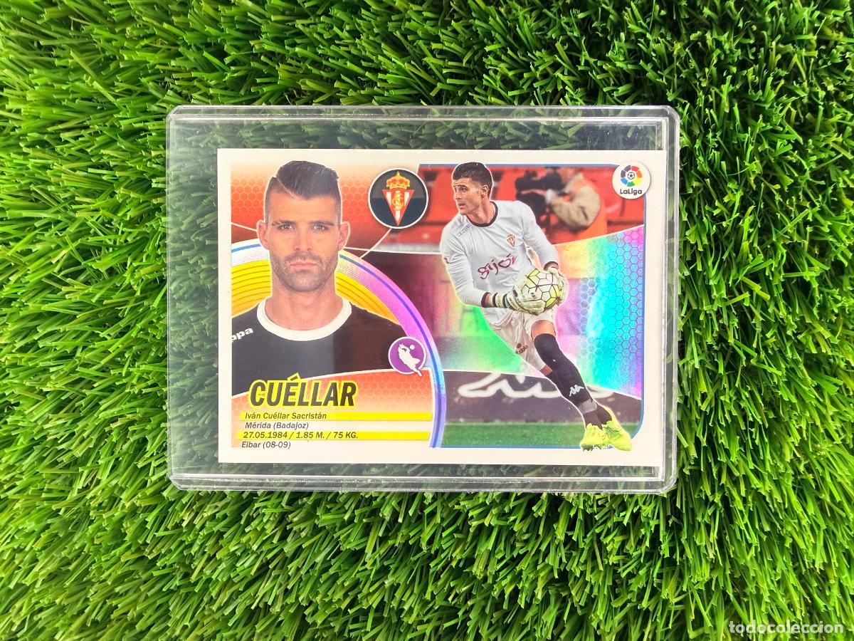 Cromos de F&uacute;tbol: N&ordm; 1 Cu&eacute;llar Real Sporting Liga Este 16 17