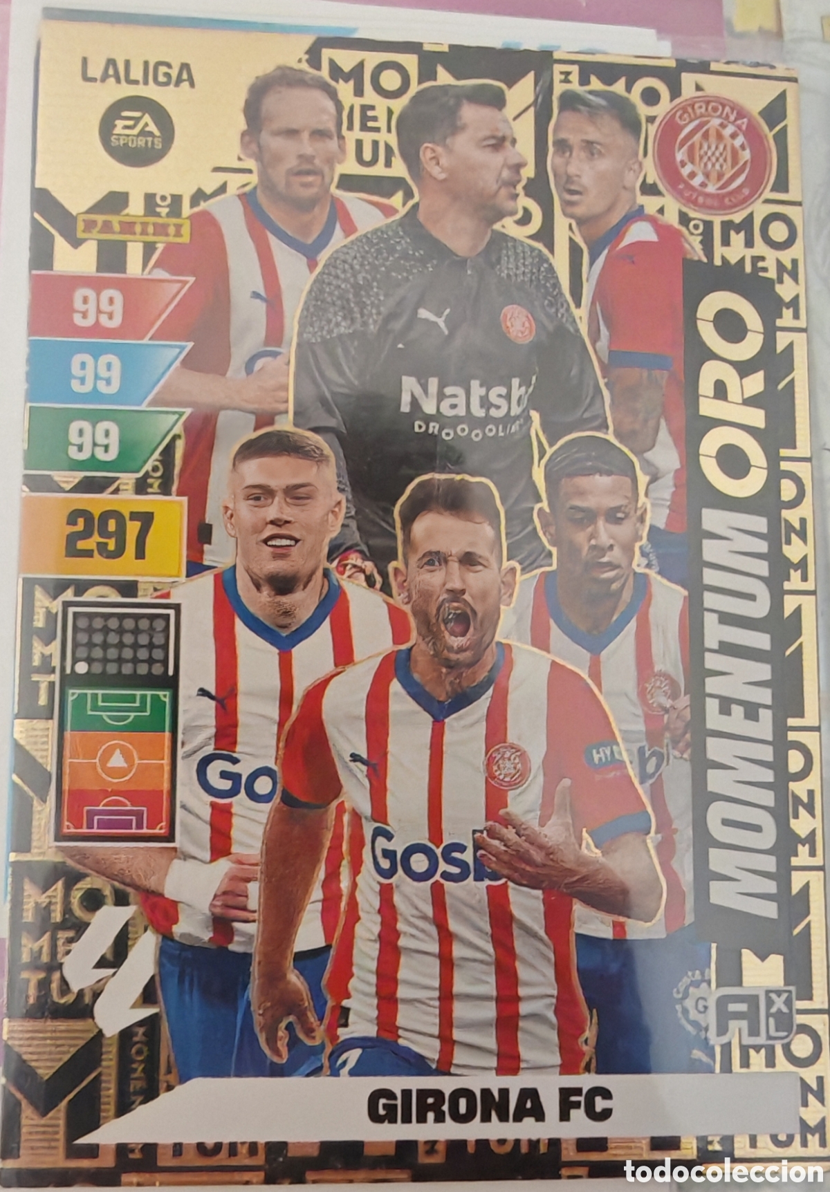 Cromos de F&uacute;tbol: Momentum Oro Girona FC Adrenalyn 23/24
