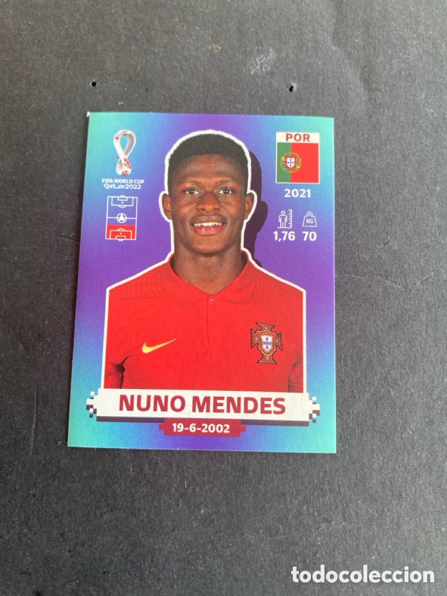 Cromos de F&uacute;tbol: Cromo Mundial Qatar 2022 Portugal N* 7