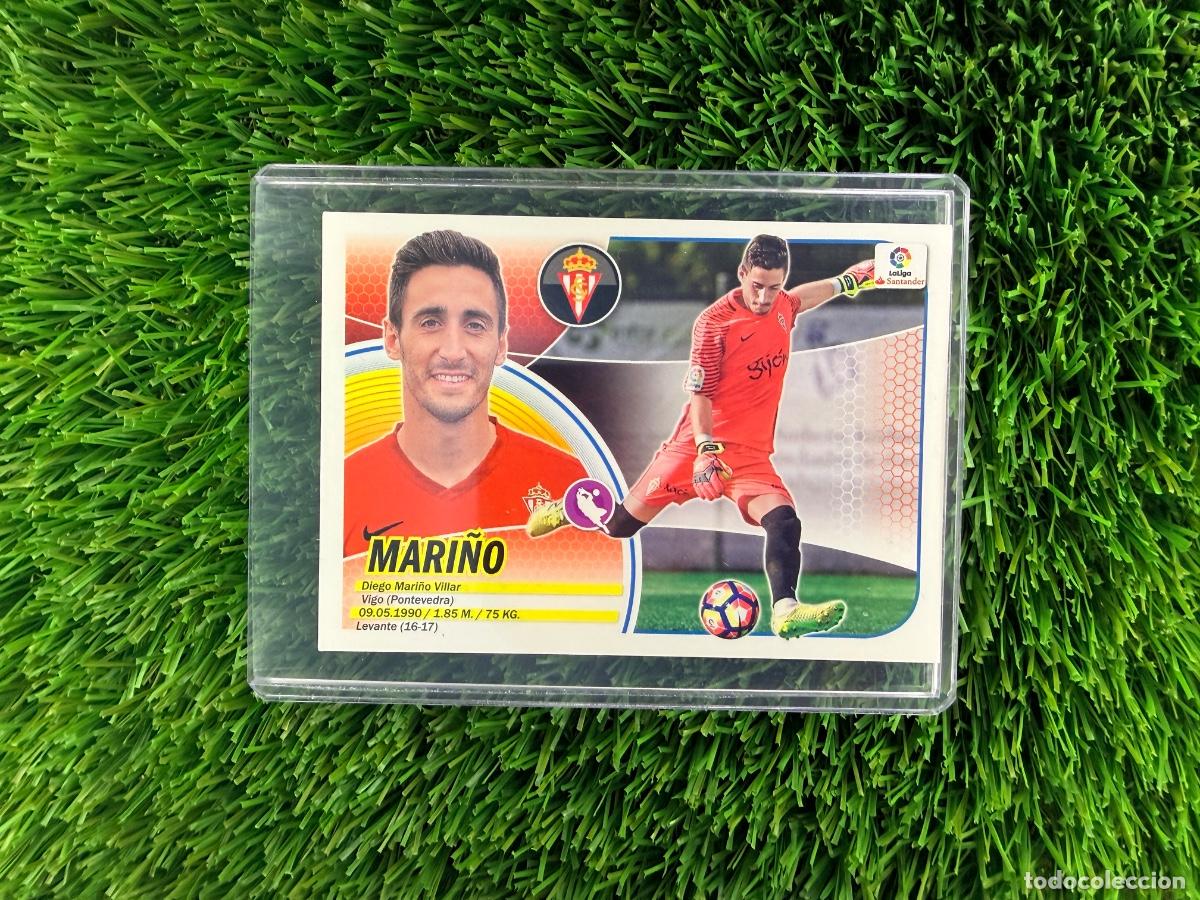 Cromos de F&uacute;tbol: N&ordm; 2 Mari&ntilde;o Real Sporting Liga Este 16 17