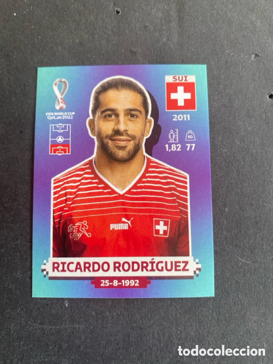 Figurine di Calcio: Cromo Mundial Qatar 2022 Suiza N* 8