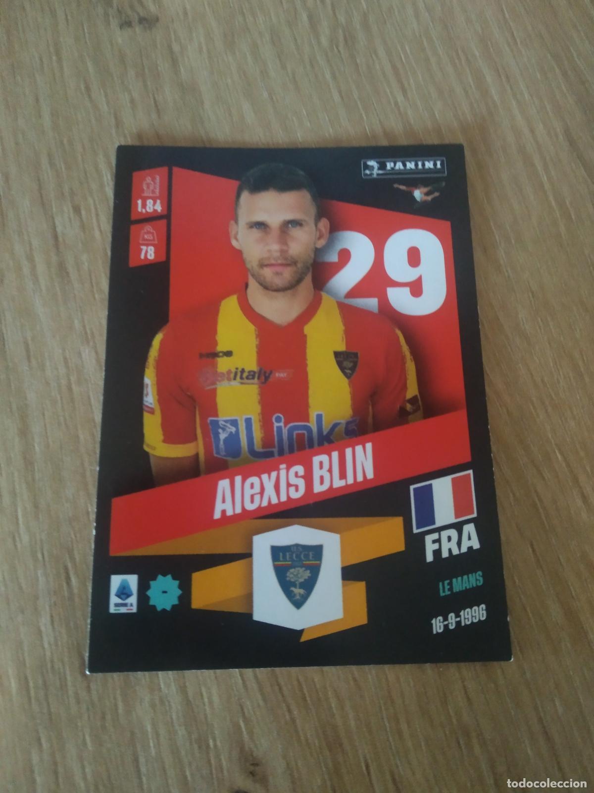 Figurine di Calcio: 264 ALEXIS BLIN LECCE CROMO FUTBOL PANINI LIGA ITALIA 22-23 CALCIATORI 2022-2023