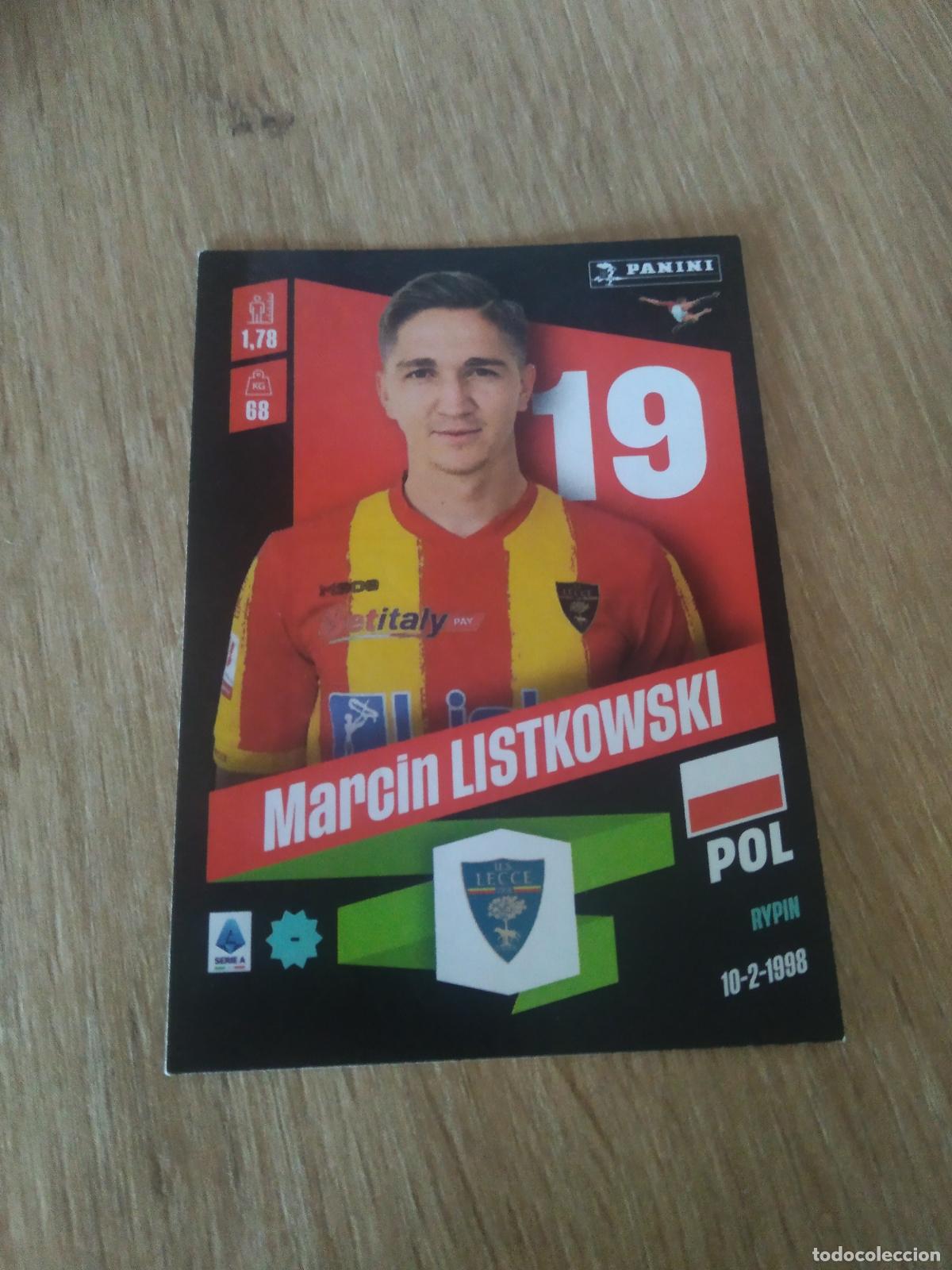 Figurine di Calcio: 268 MARCIN LISTKOWSKI LECCE CROMO FUTBOL PANINI LIGA ITALIA 22-23 CALCIATORI 2022-2023