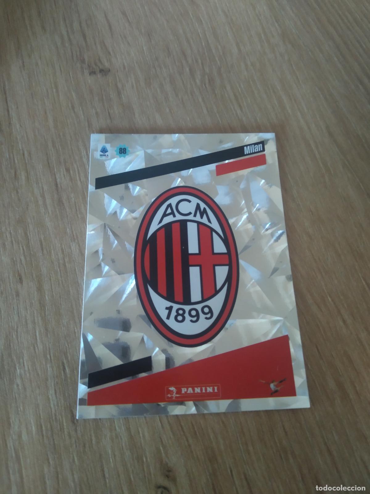 Figurine di Calcio: 276 ESCUDO AC MILAN CROMO FUTBOL PANINI LIGA ITALIA 22-23 CALCIATORI 2022-2023