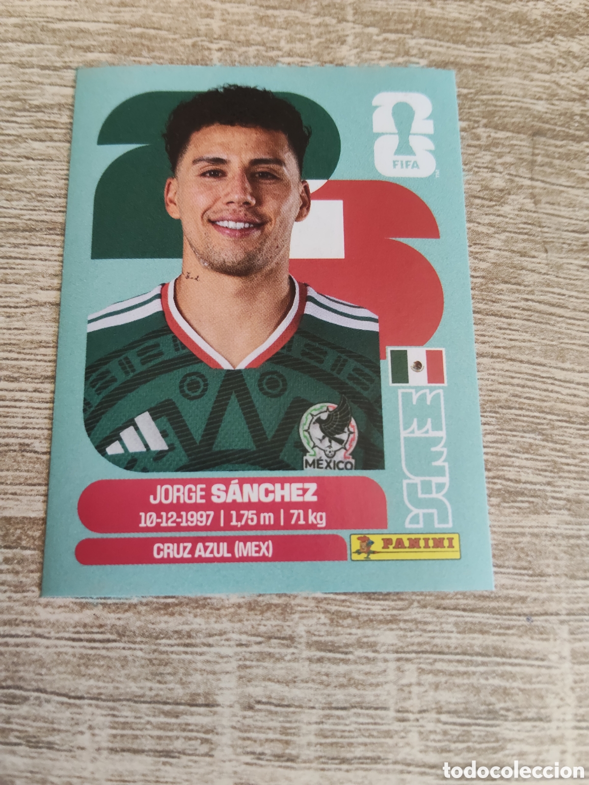 Figurine di Calcio: Panini mundial 2026 MEX 4 Jorge S&aacute;nchez M&eacute;xico