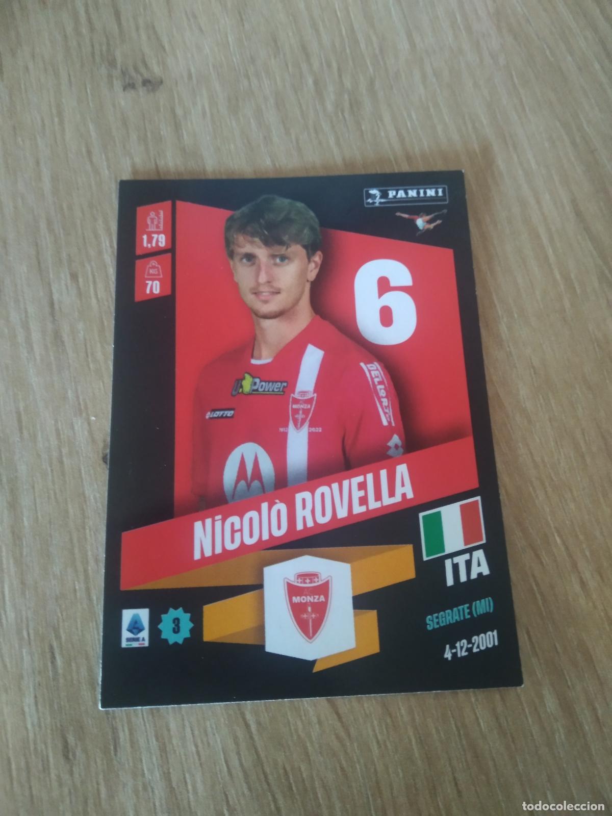 Fu&szlig;ball-Sticker: 314 NICOLO ROVELLA MONZA CROMO FUTBOL PANINI LIGA ITALIA 22-23 CALCIATORI 2022-2023