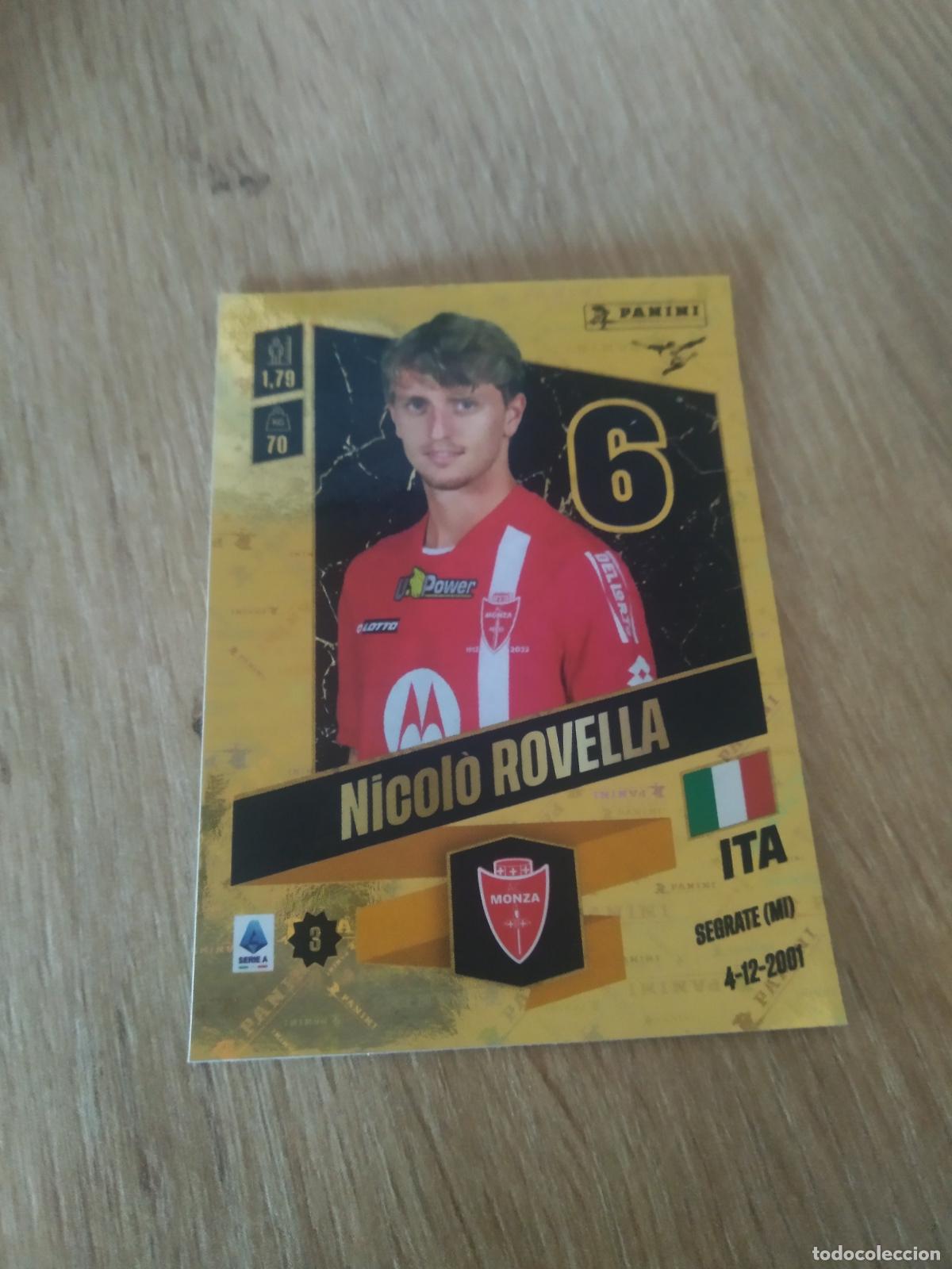 Fu&szlig;ball-Sticker: 314 NICOLO ROVELLA UPGRADE MONZA CROMO FUTBOL PANINI LIGA ITALIA 22-23 CALCIATORI 2022-2023