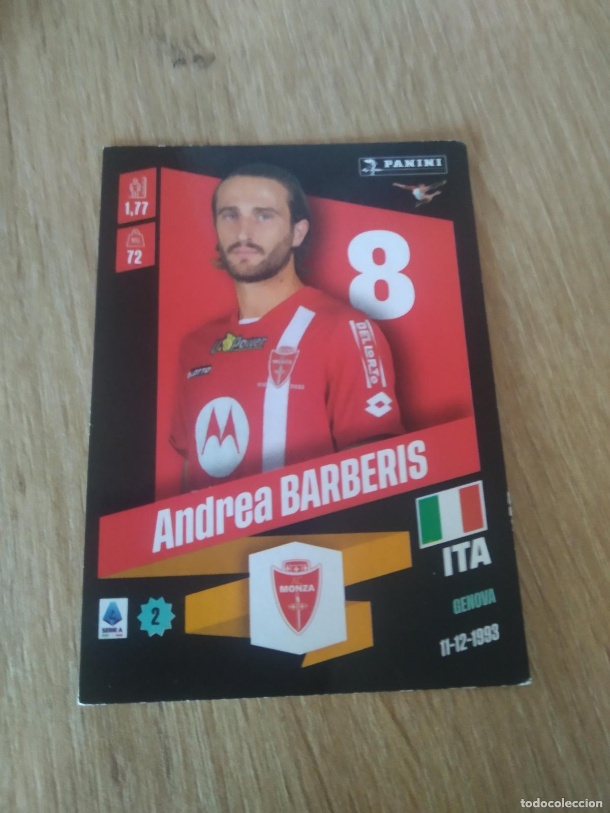 Fu&szlig;ball-Sticker: 319 ANDREA BARBERIS MONZA CROMO FUTBOL PANINI LIGA ITALIA 22-23 CALCIATORI 2022-2023