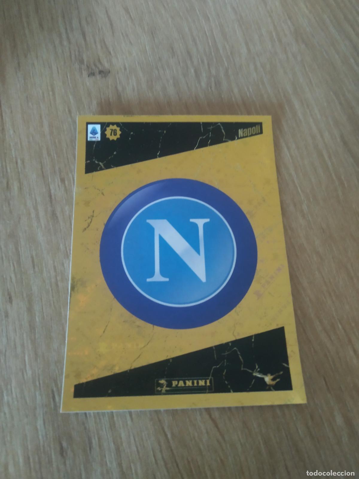 Cromos de F&uacute;tbol: 330 ESCUDO UPGRADE NAPOLES NAPOLI CROMO FUTBOL PANINI LIGA ITALIA 22-23 CALCIATORI 2022-2023