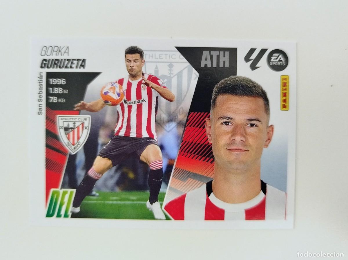 Cromos de F&uacute;tbol: Guruzeta 19 SIN PEGAR NUNCA PEGADO Athletic Club Bilbao Liga Ediciones Este 25 26 / 2025 2026