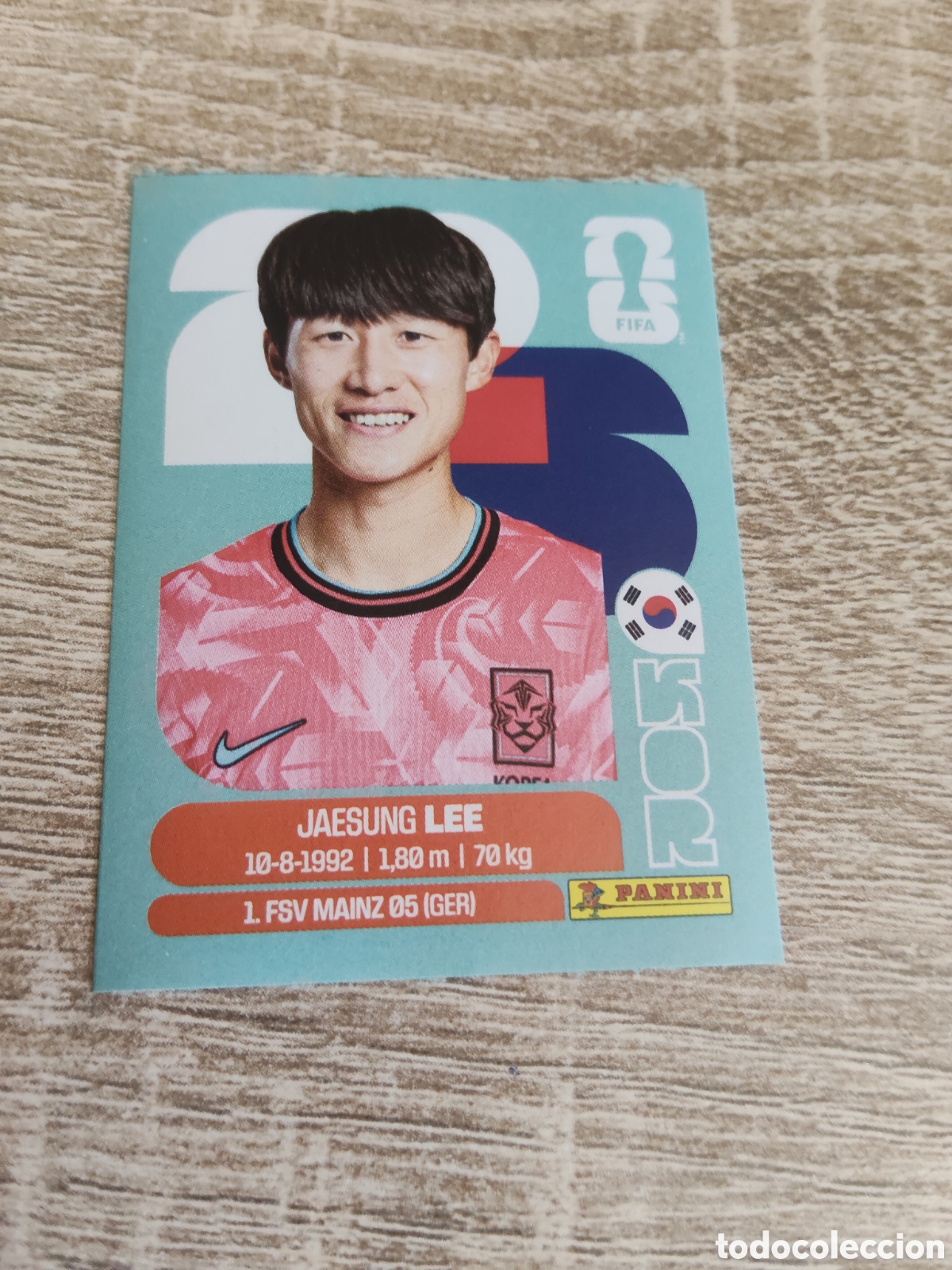 Cromos de F&uacute;tbol: Panini mundial 2026 KOR 10 Jaesung Lee Corea del Sur
