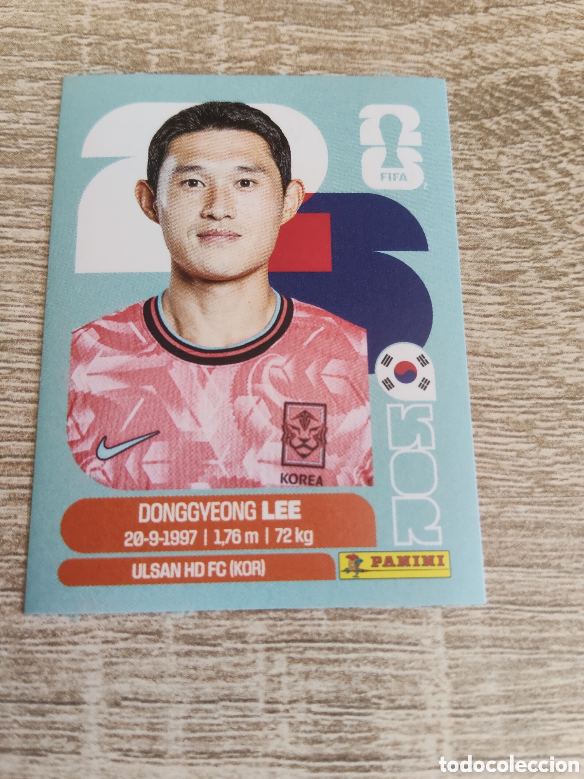 Cromos de F&uacute;tbol: Panini mundial 2026 KOR 16 Donggyeong Lee Corea del Sur