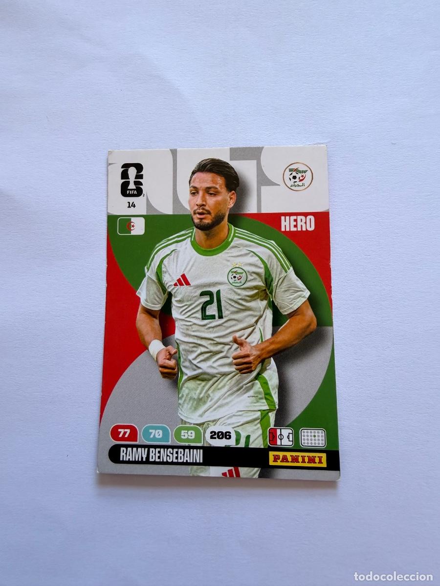 Cromos de F&uacute;tbol: Ramy Bensebaini (14) - ARGELIA