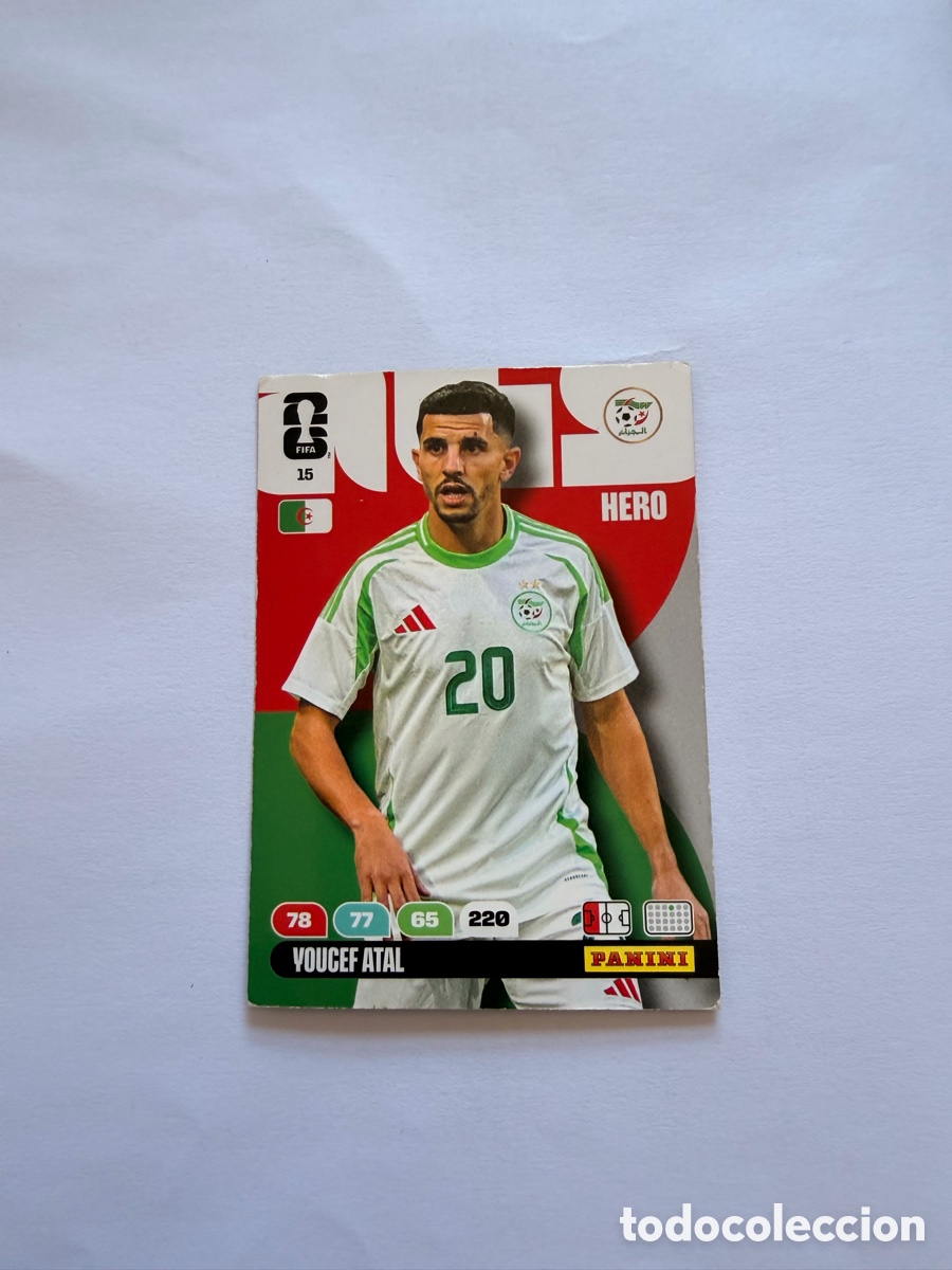 Figurine di Calcio: Youcef Atal (15) - ARGELIA