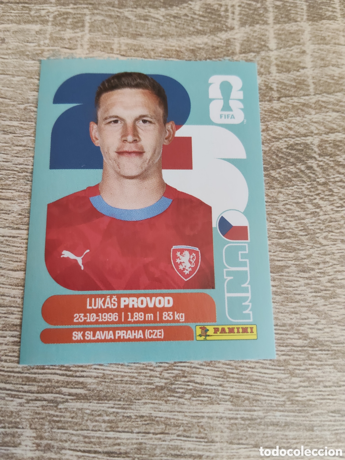 Figurine di Calcio: Panini mundial 2026 CZE 10 Lukas Provod Rep&uacute;blica Checa