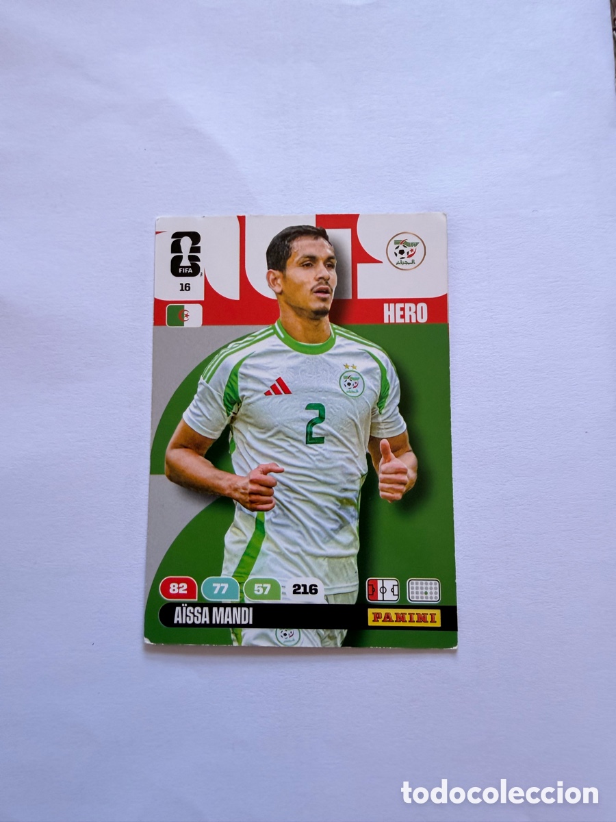 Figurine di Calcio: A&iuml;ssa Mandi (16) - ARGELIA