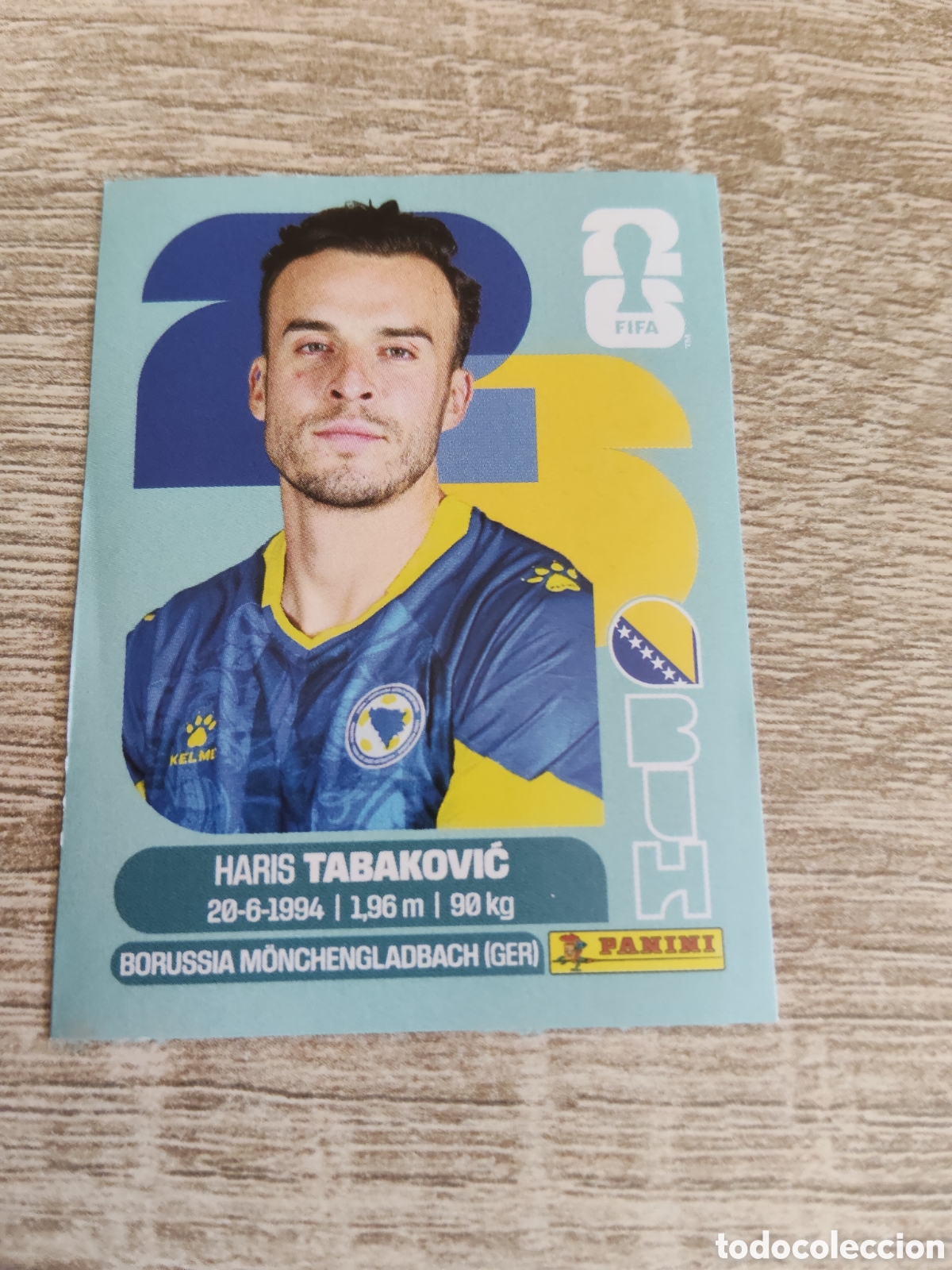 Football Stickers: Panini mundial 2026 BIH 20 Haris Tabakovic Bosnia Herzegovina