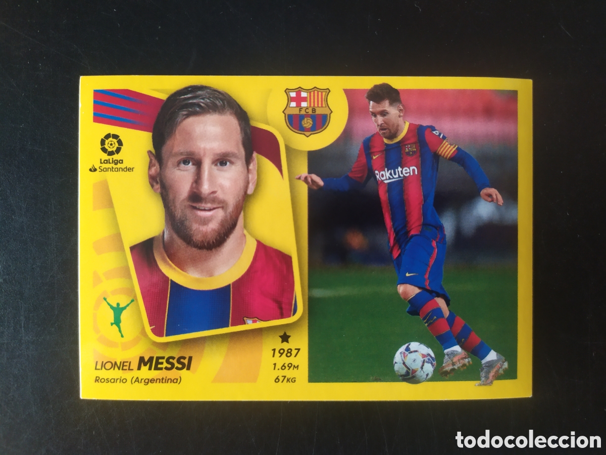Football Stickers: Liga este 2021 2022 21 22 panini Messi n&deg; 17 Barcelona