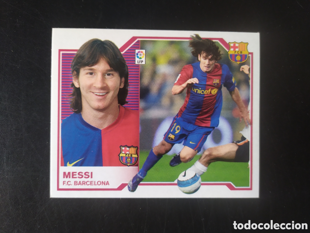 Football Stickers: Liga este 2007 2008 07 08 panini Messi Barcelona