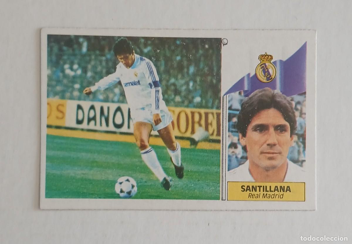Cromos de F&uacute;tbol: CROMO DE SANTILLANA REAL MADRID EDICIONES ESTE LIGA 86-87. Nuevo y sin pegar.