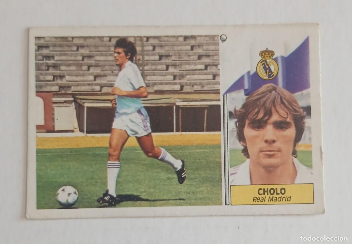 Cromos de F&uacute;tbol: CROMO DE CHOLO REAL MADRID EDICIONES ESTE LIGA 86-87. Nuevo y sin pegar.