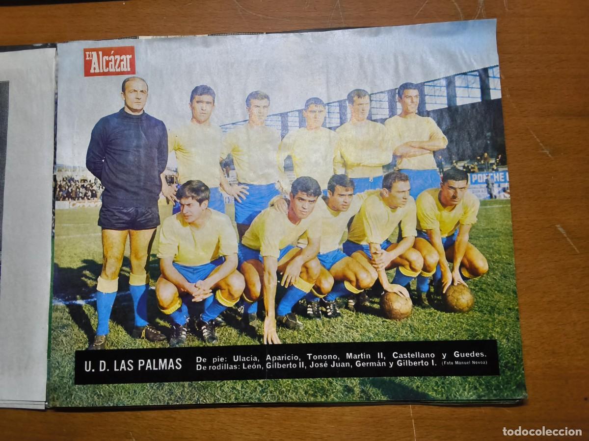 Fu&szlig;ball-Sticker: LAMINA DE EL ALCAZAR UD LAS PALMAS Y 15 CROMOS COMPLETO