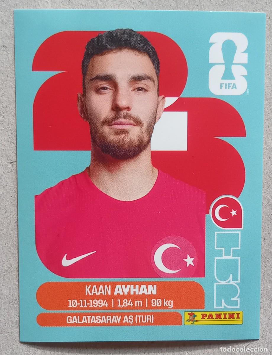 Cromos de F&uacute;tbol: Figurina Panini 2026 Cromo World Cup Usa Mundial 2026 Kaan Ayhan Turkey n TUR 9