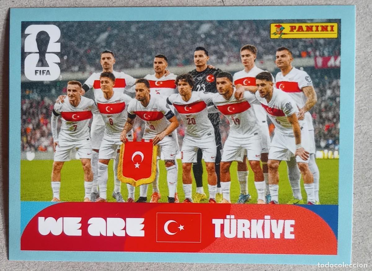 Cromos de F&uacute;tbol: Figurina Panini 2026 Cromo World Cup Usa Mundial 2026 squadra alineaci&oacute;n team Turkey n TUR 13