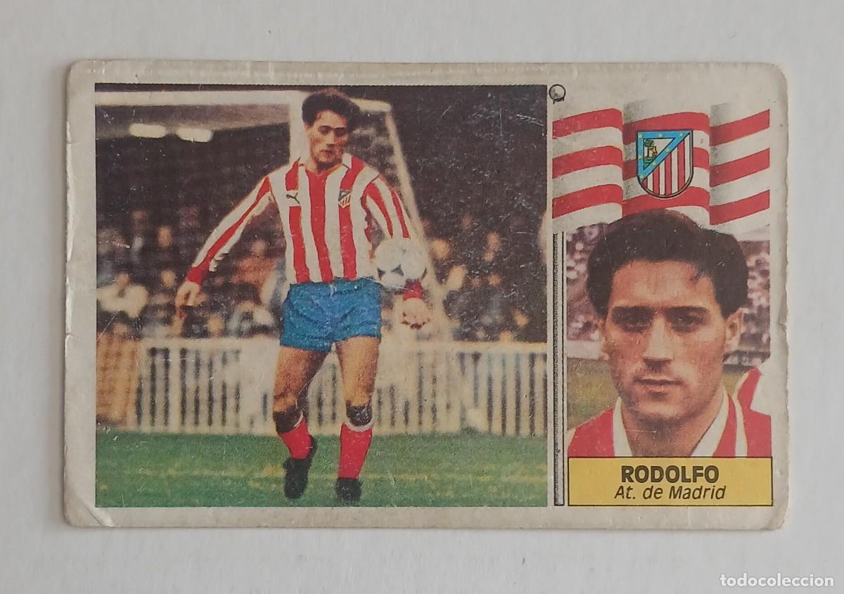 Cromos de F&uacute;tbol: FICHAJE n&ordm; 19 RODOLFO ATL&Eacute;TICO DE MADRID EDICIONES ESTE LIGA 86-87. Nuevo y sin pegar.