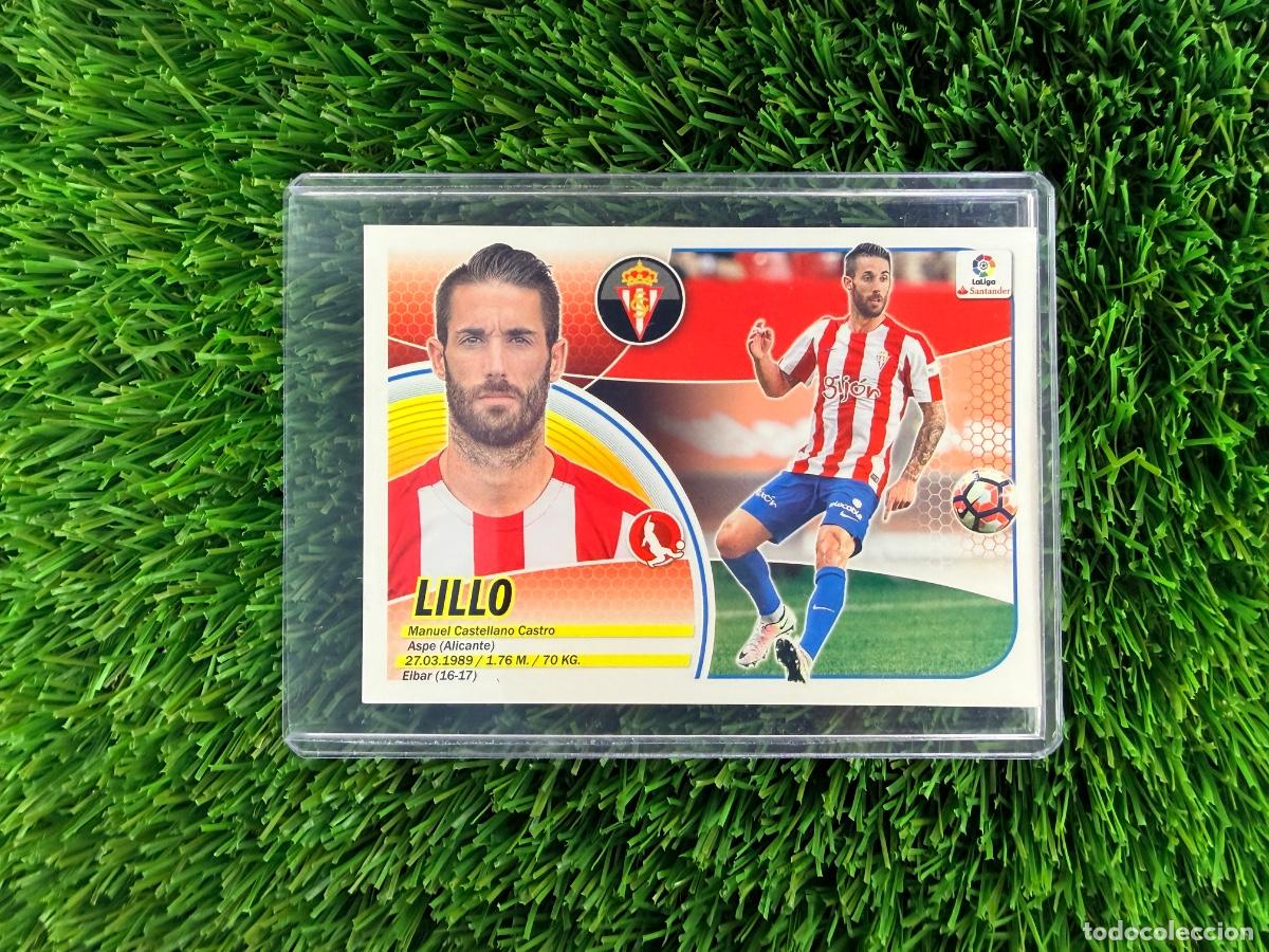 Cromos de F&uacute;tbol: N&ordm; 7A Lillo Real Sporting Liga Este 16 17