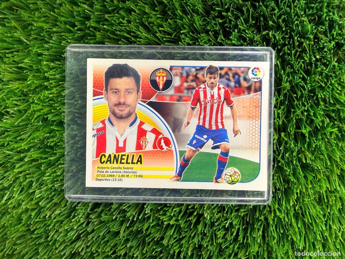 Cromos de F&uacute;tbol: N&ordm; 7B Canella Real Sporting Liga Este 16 17