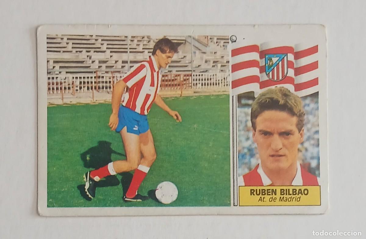 Cromos de F&uacute;tbol: FICHAJE n&ordm; 23 RUB&Eacute;N BILBAO ATL&Eacute;TICO DE MADRID EDICIONES ESTE LIGA 86-87. Nuevo y sin pegar.