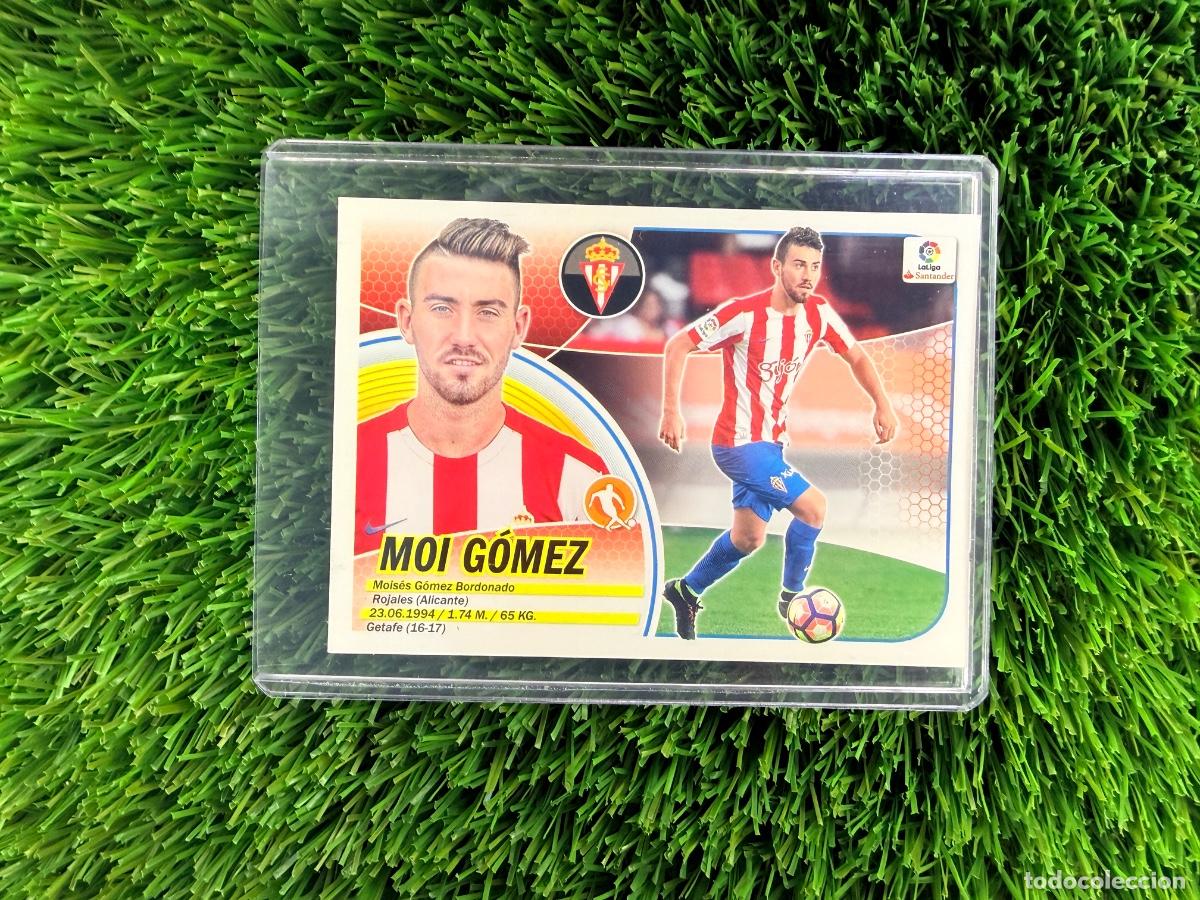 Cartes &agrave; collectionner de Football: N&ordm; 11 Moi G&oacute;mez Real Sporting Liga Este 16 17