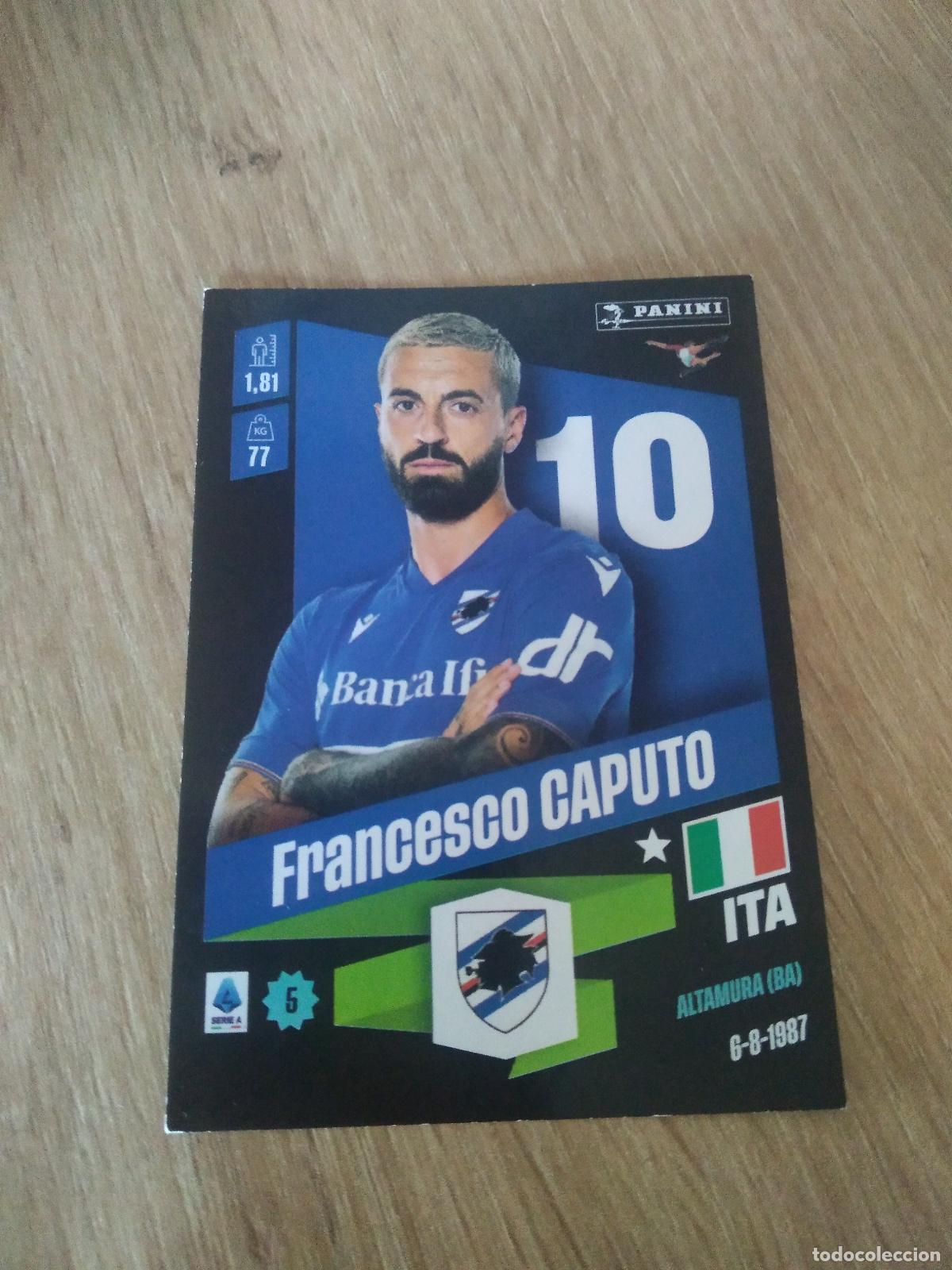Fu&szlig;ball-Sticker: 431 FRANCESCO CAPUTO SAMPDORIA CROMO FUTBOL PANINI LIGA ITALIA 22-23 CALCIATORI 2022-2023