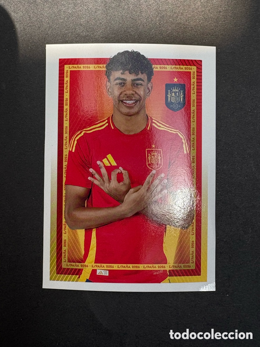 Fu&szlig;ball-Sticker: LAMINE YAMAL 49 ESPA&Ntilde;A 2026 CARREFOUR
