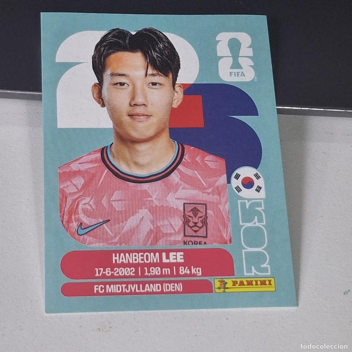 Cromos de F&uacute;tbol: B28 KOR7 HAN-BEOM LEE 7 KOREA COREA DEL SUR KOR MUNDIAL FIFA WORLD CUP 2026 STICKER PANINI