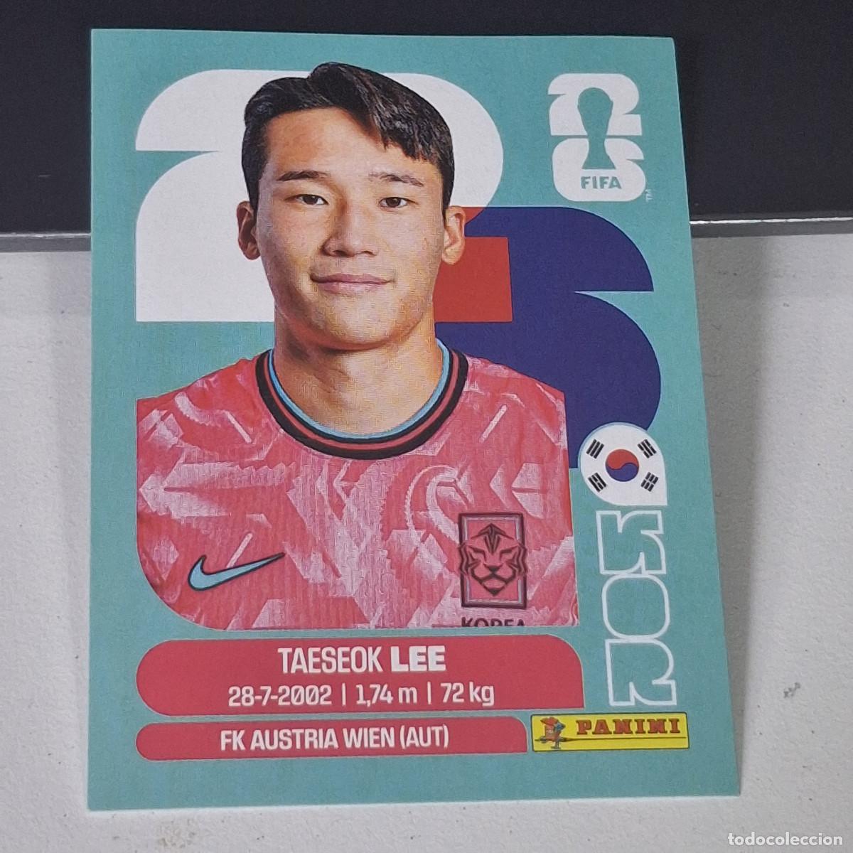 Cromos de F&uacute;tbol: B28 KOR 8 KOR8 TAESEOK LEE KOREA COREA DEL SUR KOR MUNDIAL FIFA WORLD CUP 2026 STICKER PANINI
