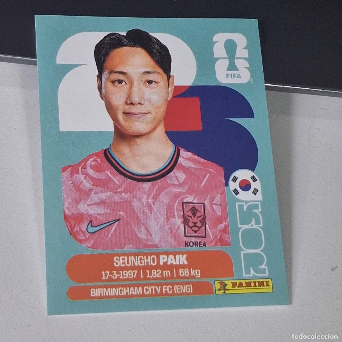 Cromos de F&uacute;tbol: B28 KOR14 SEUNG-HO PAIK 14 COREA DEL SUR KOR MUNDIAL FIFA WORLD CUP 2026 STICKER PANINI