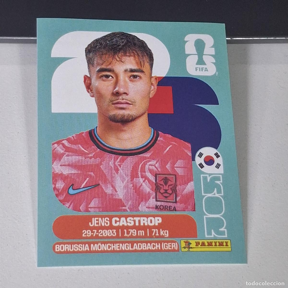Cromos de F&uacute;tbol: B28 KOR15 JENS CASTROP 15 COREA DEL SUR KOR MUNDIAL FIFA WORLD CUP 2026 STICKER PANINI