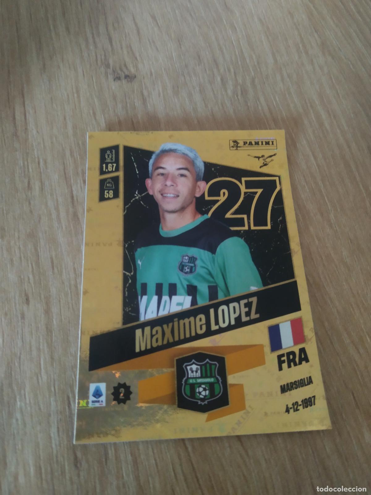 Cromos de F&uacute;tbol: 451 MAXIME LOPEZ UPGRADE SASSUOLO CROMO FUTBOL PANINI LIGA ITALIA 22-23 CALCIATORI 2022-2023