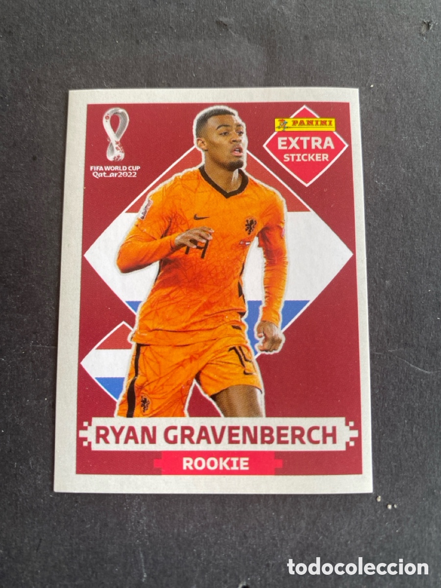 Fu&szlig;ball-Sticker: Cromo Mundial Qatar 2022 RYAN GRAVENBERCH sticker