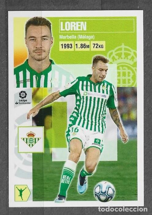 Fu&szlig;ball-Sticker: Liga Este 20/21 - Loren - N&ordm; 17 - Real Betis