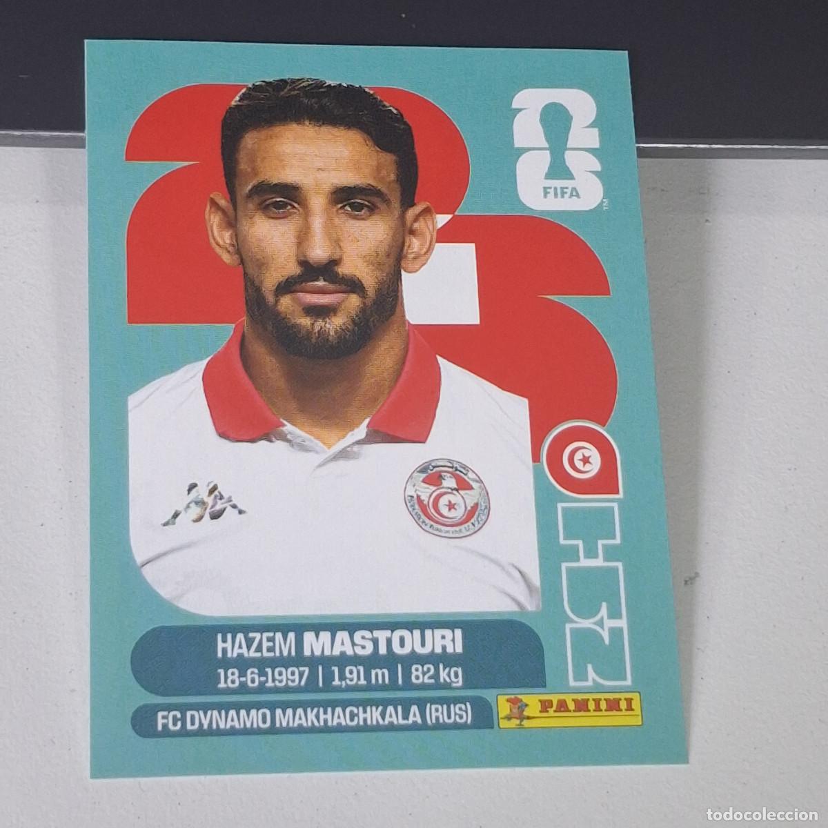 Fu&szlig;ball-Sticker: B28 TUN17 HAZEM MASTOURI 17 T&Uacute;NEZ TUNISIA TUN MUNDIAL FIFA WORLD CUP 2026 STICKER PANINI