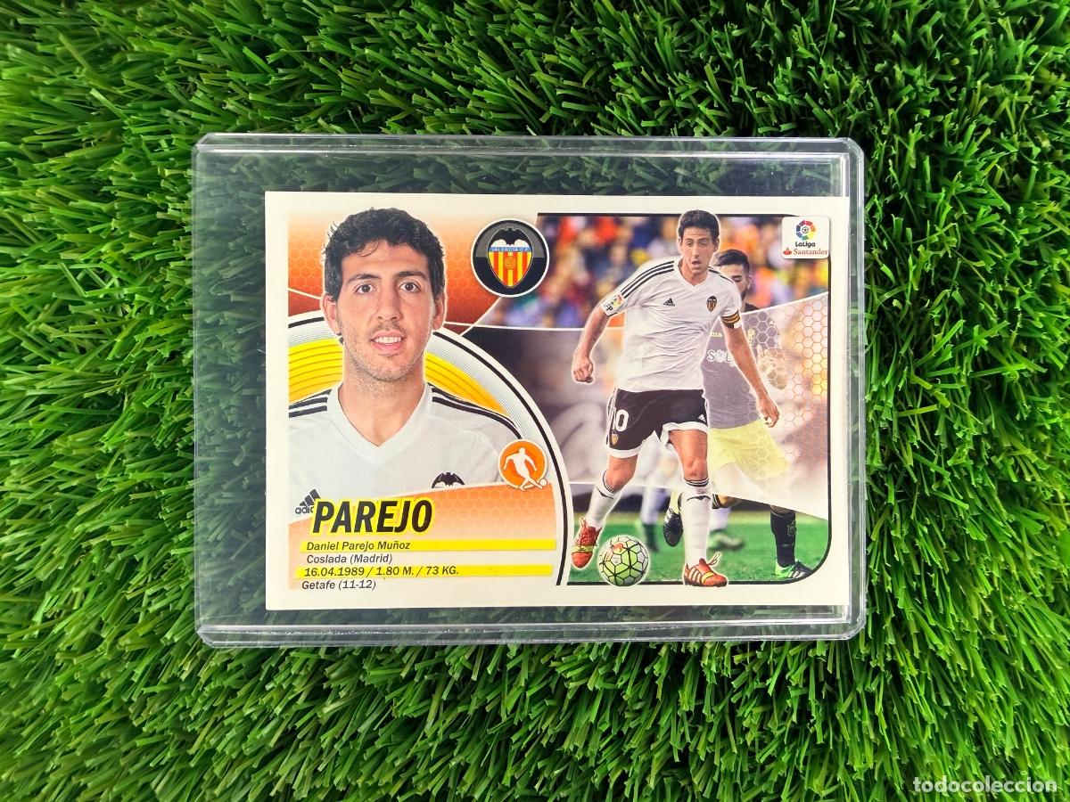 Cromos de F&uacute;tbol: N&ordm; 12 Parejo Valencia CF Liga Este 16 17
