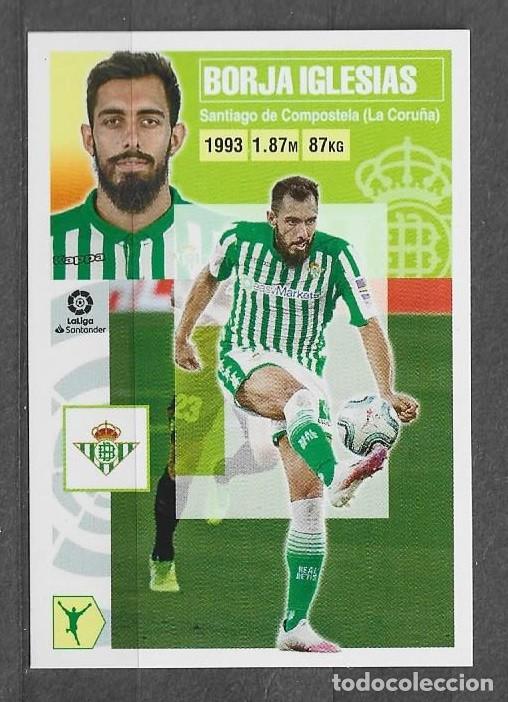 Cromos de F&uacute;tbol: Liga Este 20/21 - Borja Iglesias - N&ordm; 18 - Real Betis