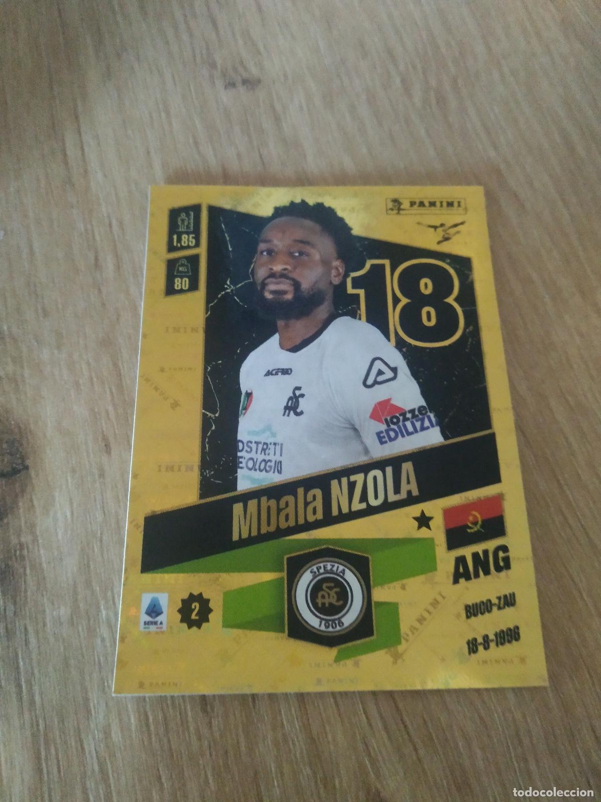 Cromos de F&uacute;tbol: 486 MBALA NZOLA UPGRADE SPEZIA CROMO FUTBOL PANINI LIGA ITALIA 22-23 CALCIATORI 2022-2023