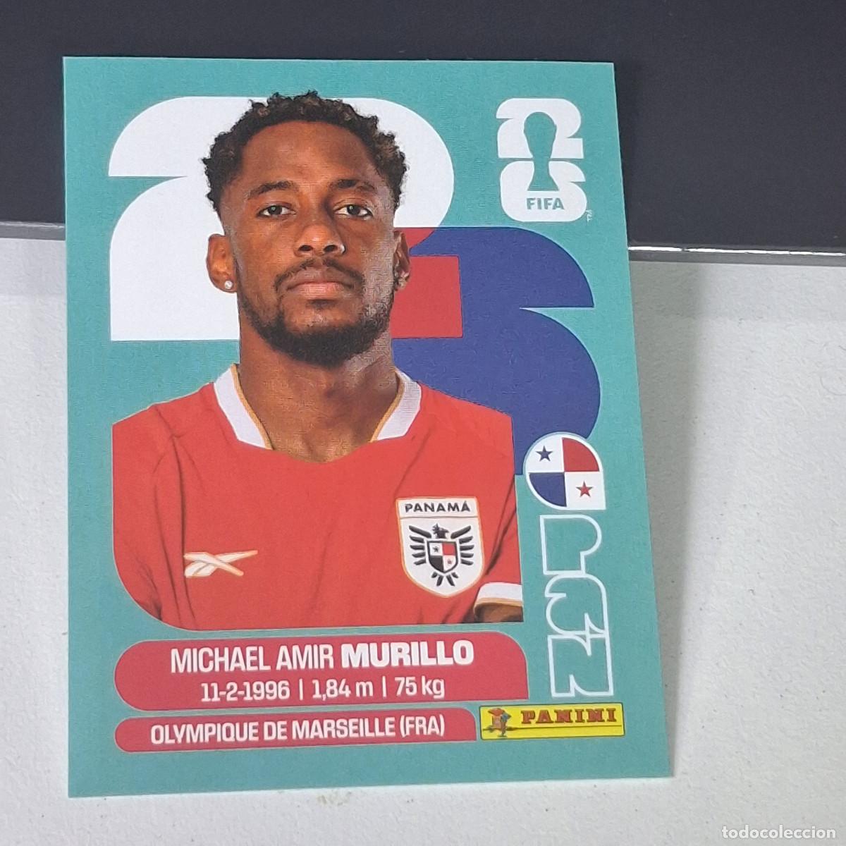 Cromos de F&uacute;tbol: B28 PAN6 MICHAEL AMIR MURILLO 6 PANAM&Aacute; PAN MUNDIAL FIFA WORLD CUP 2026 STICKER PANINI
