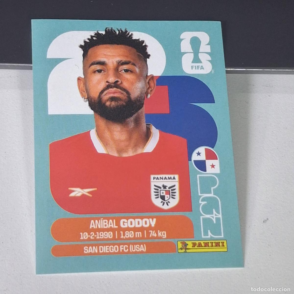 Figurine di Calcio: B28 PAN11 AN&Iacute;BAL GODOY 11 PANAM&Aacute; PAN MUND PANAM&Aacute; PAN MUNDIAL FIFA WORLD CUP 2026 STICKER PANINI