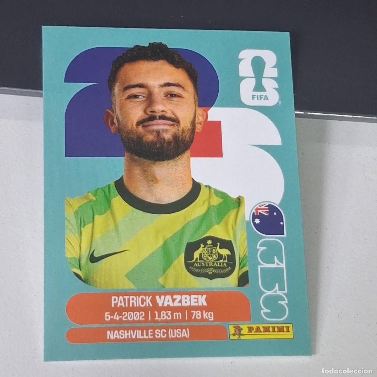 Football Stickers: B28 AUS16 PATRICK YAZBEK 16 AUSTRALIA AUS MUNDIAL FIFA WORLD CUP 2026 STICKER PANINI