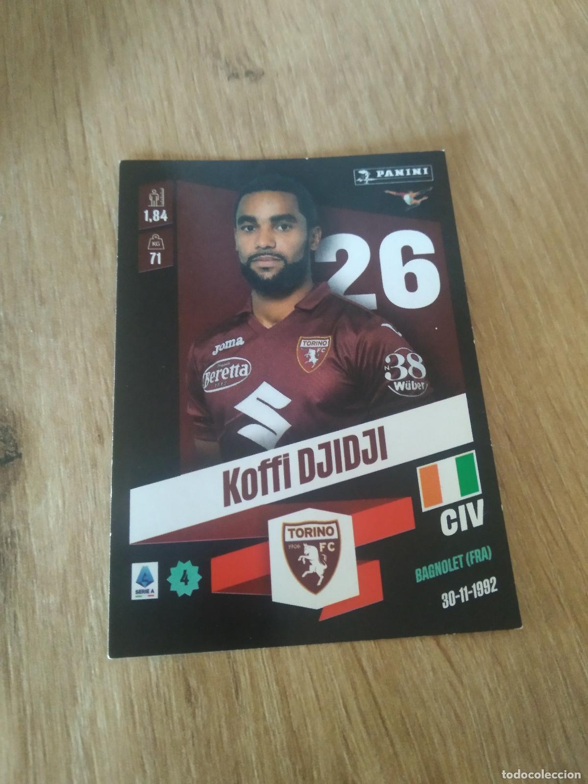 Football Stickers: 502 KOFFI DJIDJI TORINO CROMO FUTBOL PANINI LIGA ITALIA 22-23 CALCIATORI 2022-2023